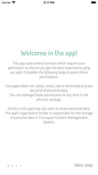 Ảnh chụp màn hình của Adviseur App