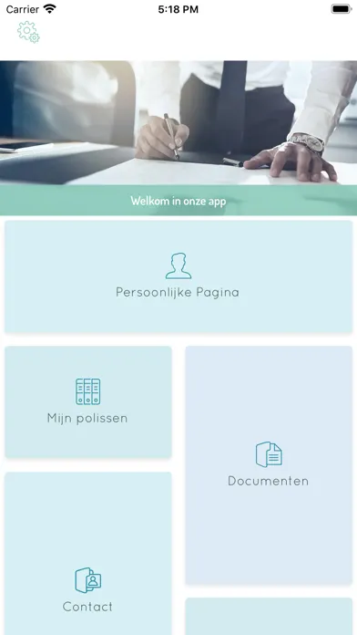 Ảnh chụp màn hình của Adviseur App