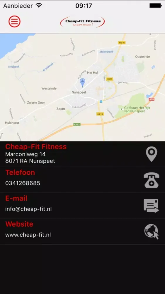 Captures d'écran de Cheap-Fit Fitness