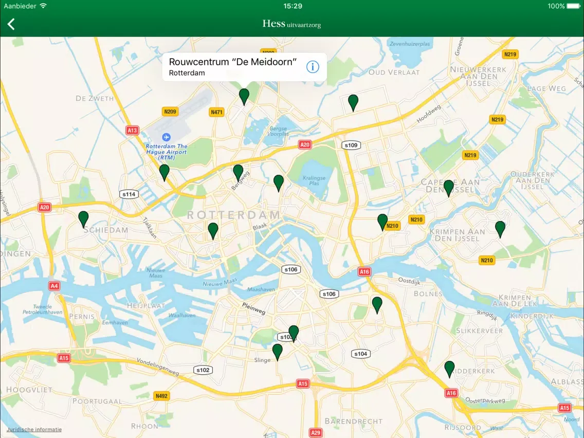 Hess Uitvaartzorg BV iPad  Ekran Görüntüleri