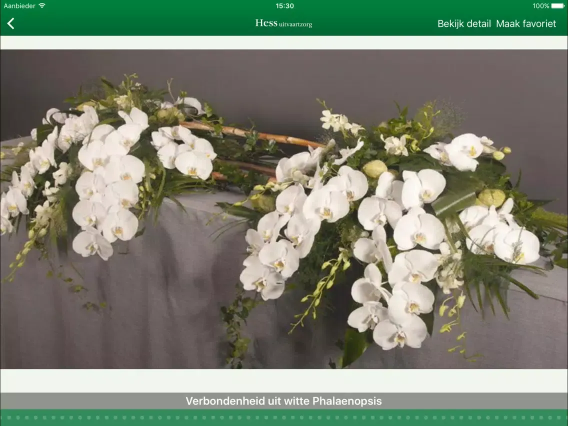 Hess Uitvaartzorg BV iPad  Ekran Görüntüleri