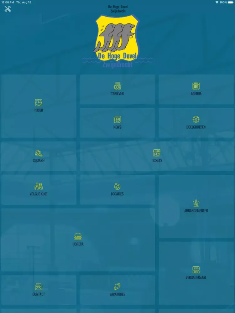 Sportcomplex De Hoge Devel iPad  스크린샷