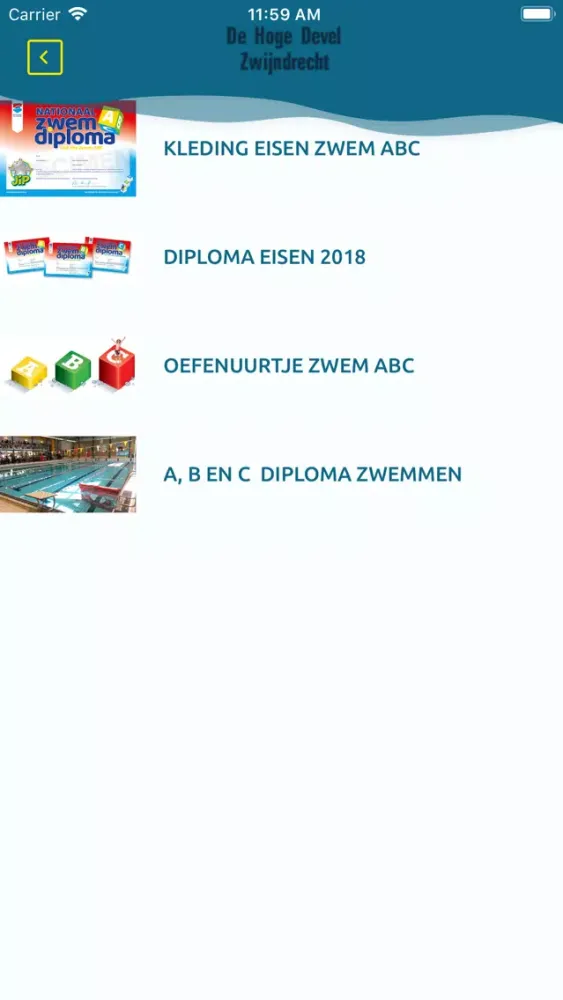 Sportcomplex De Hoge Devel 스크린샷