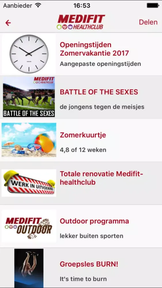 Medifit Healthclub Screenshots