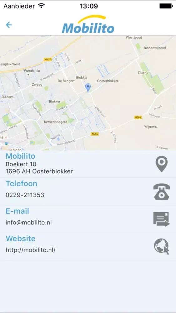 Mobilito Screenshots