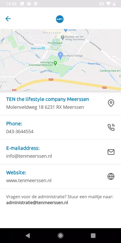 Скриншоты Fitness Ten Meerssen