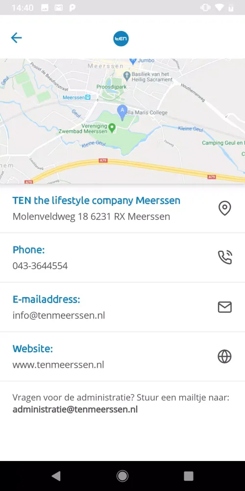 Скриншоты Fitness Ten Meerssen