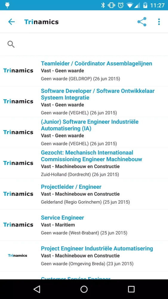 Trinamics Ekran Görüntüleri