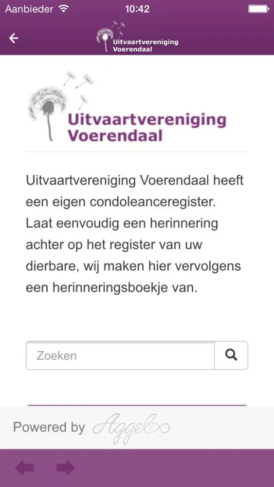 Uitvaartvereniging Voerendaal স্ক্রিনশট