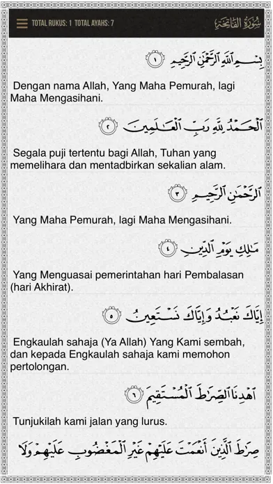 Quran Malay স্ক্রিনশট