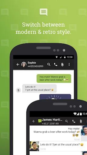Capturas de pantalla de The Text Messenger App