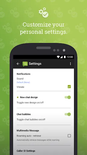 Capturas de pantalla de The Text Messenger App