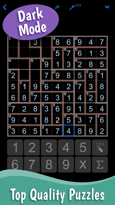 SumSudoku: Killer Sudoku Screenshots