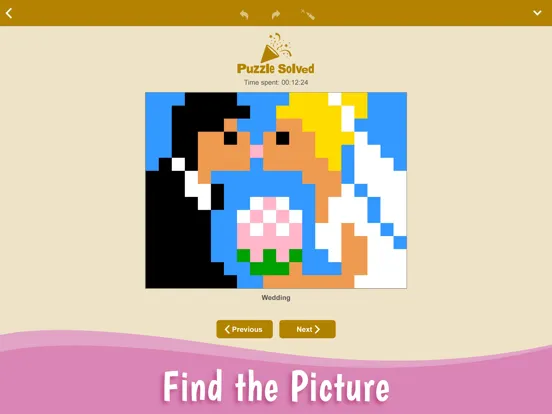 Capturas de tela do Sym-a-Pix: Nonogram Symmetry iPad 