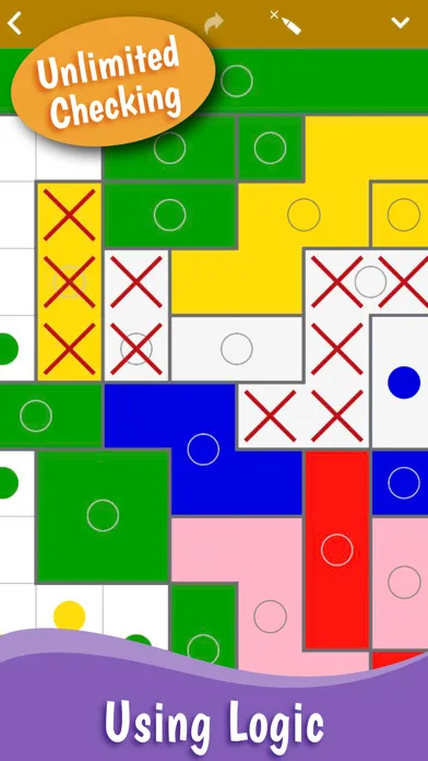 Capturas de tela do Sym-a-Pix: Nonogram Symmetry