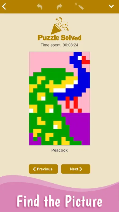 Capturas de tela do Sym-a-Pix: Nonogram Symmetry