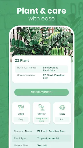 Capturas de tela do Blossom - Plant Identifier