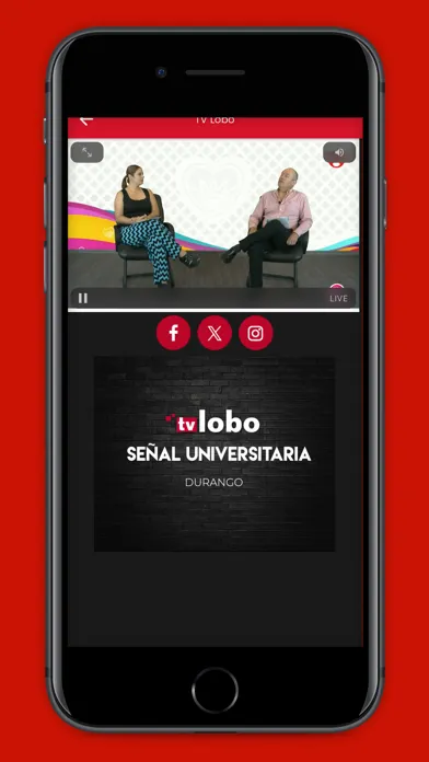 Captures d'écran de Cadena Siete Radio y TV UAD