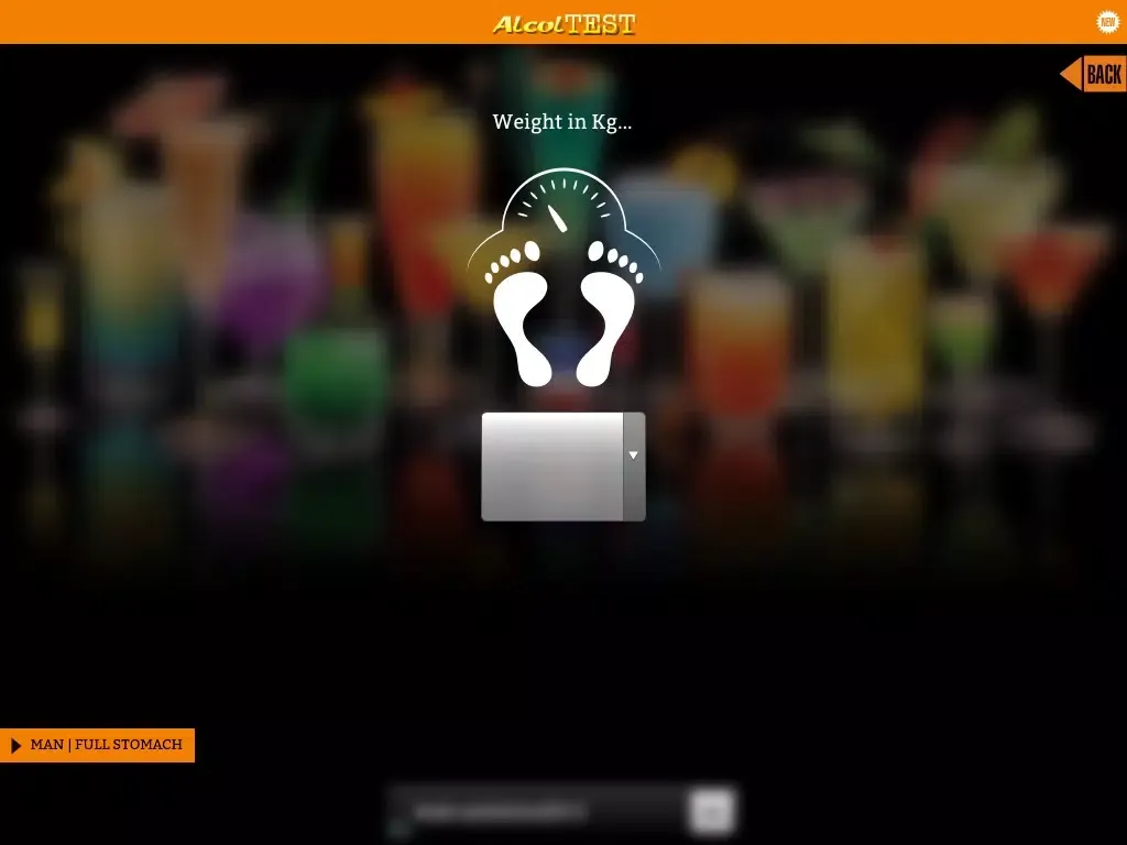 Alcol Test (Blood Alcohol Content) iPad Screenshots