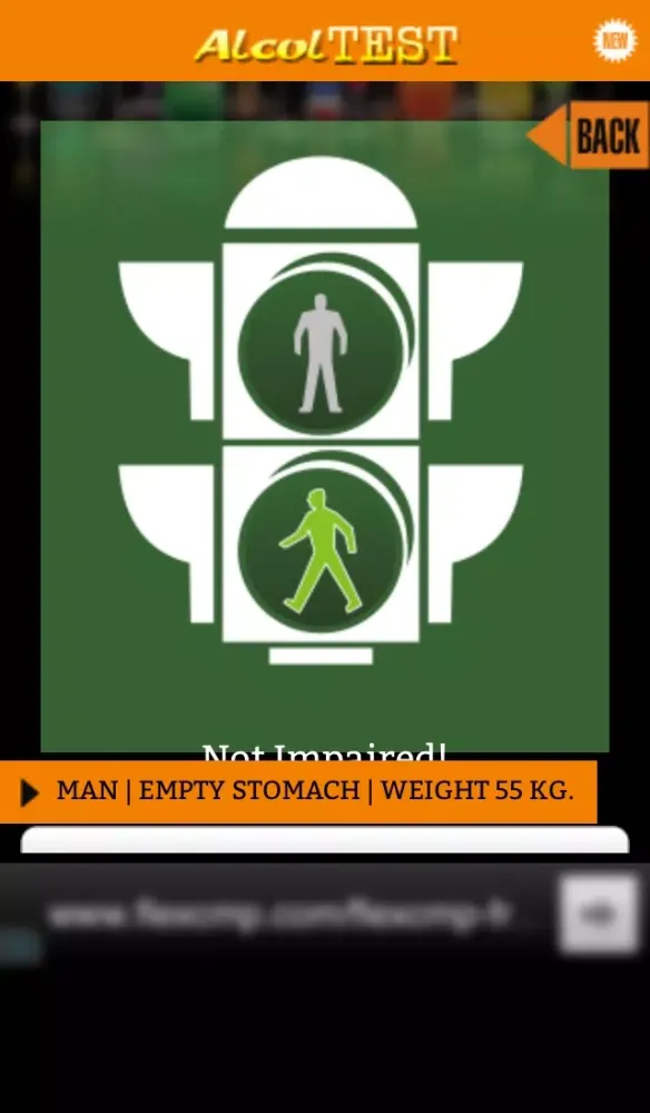 Alcol Test (Blood Alcohol Content) Screenshots