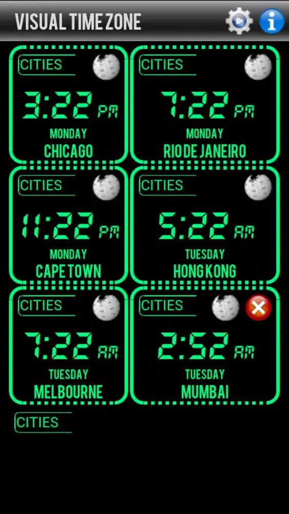 Visual Time Zone Free Screenshots