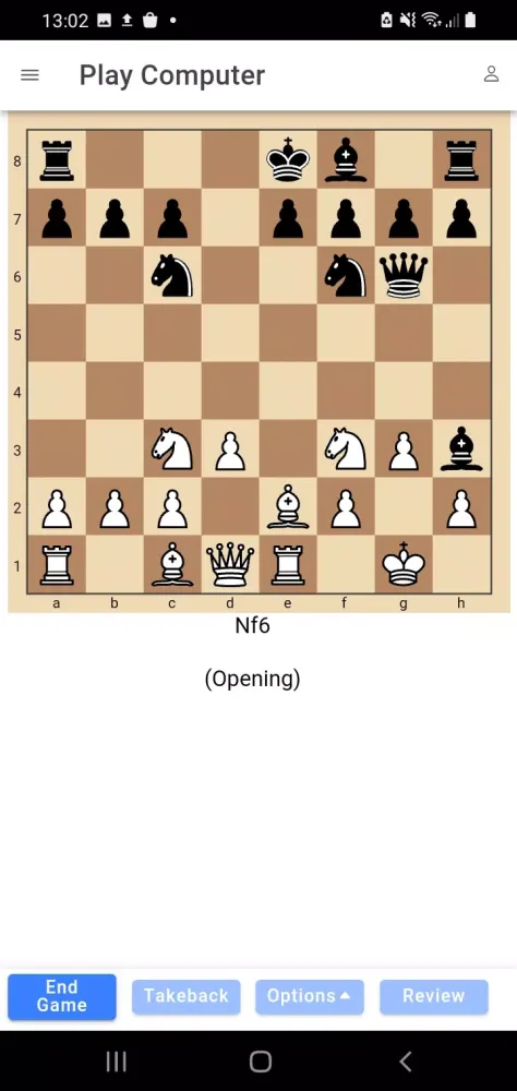 Tangkapan layar Chessvis