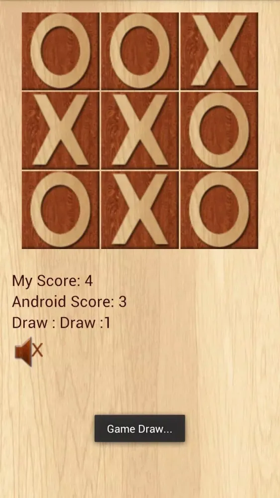 Скриншоты TicTacToe