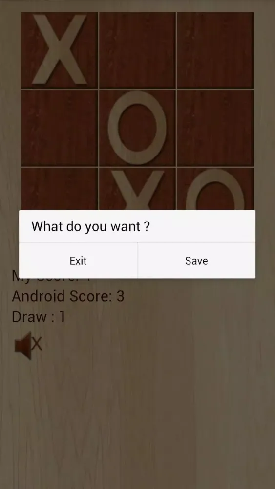 Скриншоты TicTacToe