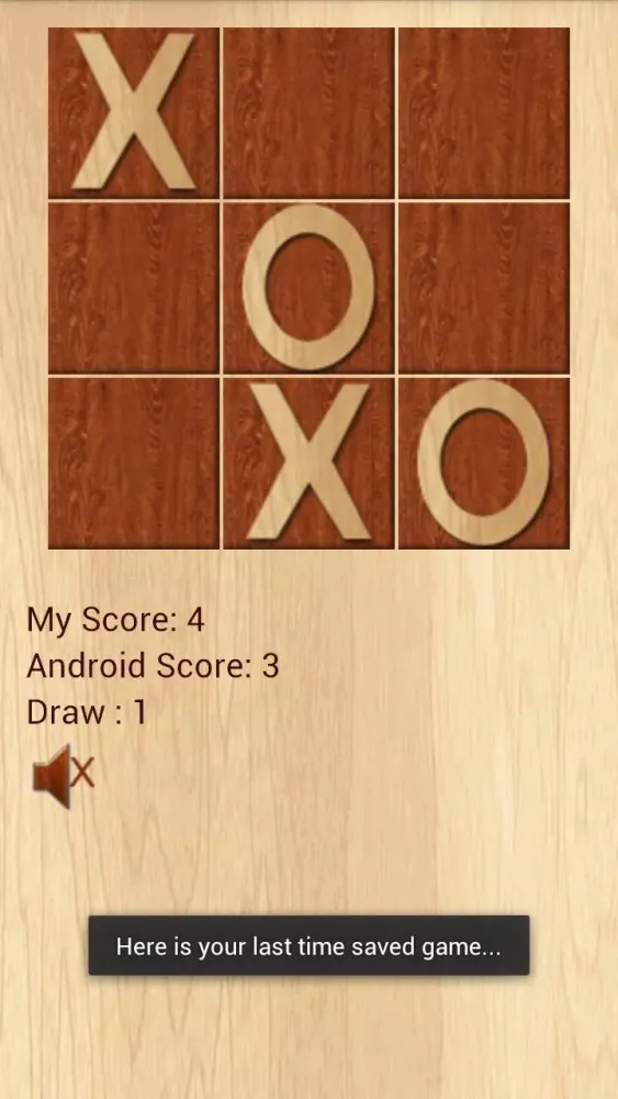 Скриншоты TicTacToe