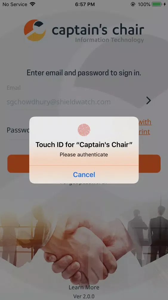 Screenshot di Captain’s Chair