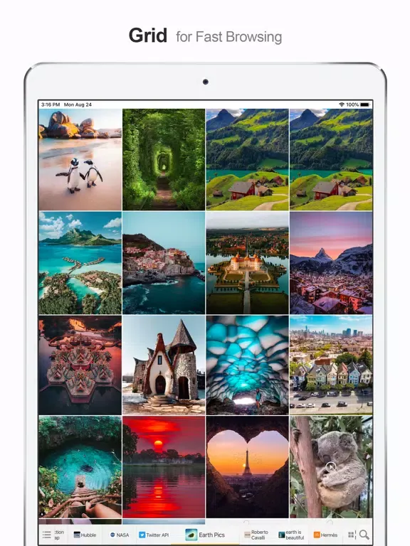 MultiTab for Twitter iPad  Ekran Görüntüleri