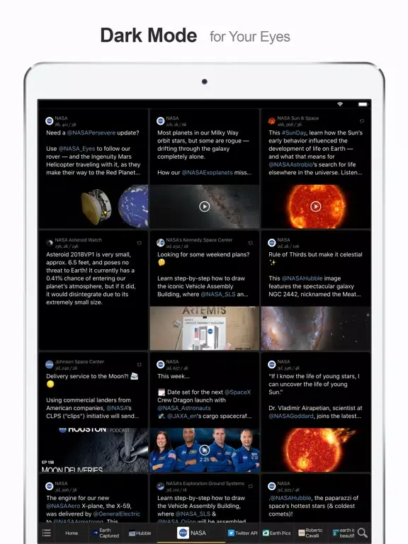 MultiTab for Twitter iPad  Ekran Görüntüleri