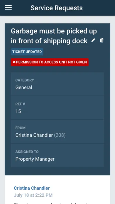 Screenshot di ICC-Connect