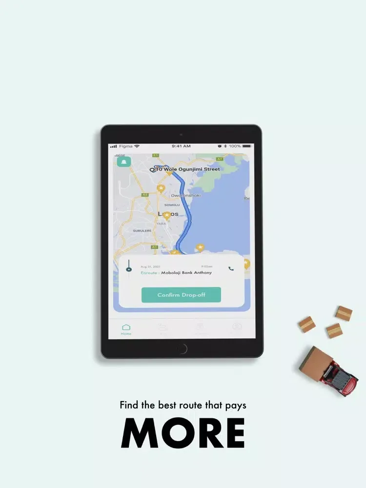 Tracnine Drivers App iPad  স্ক্রিনশট