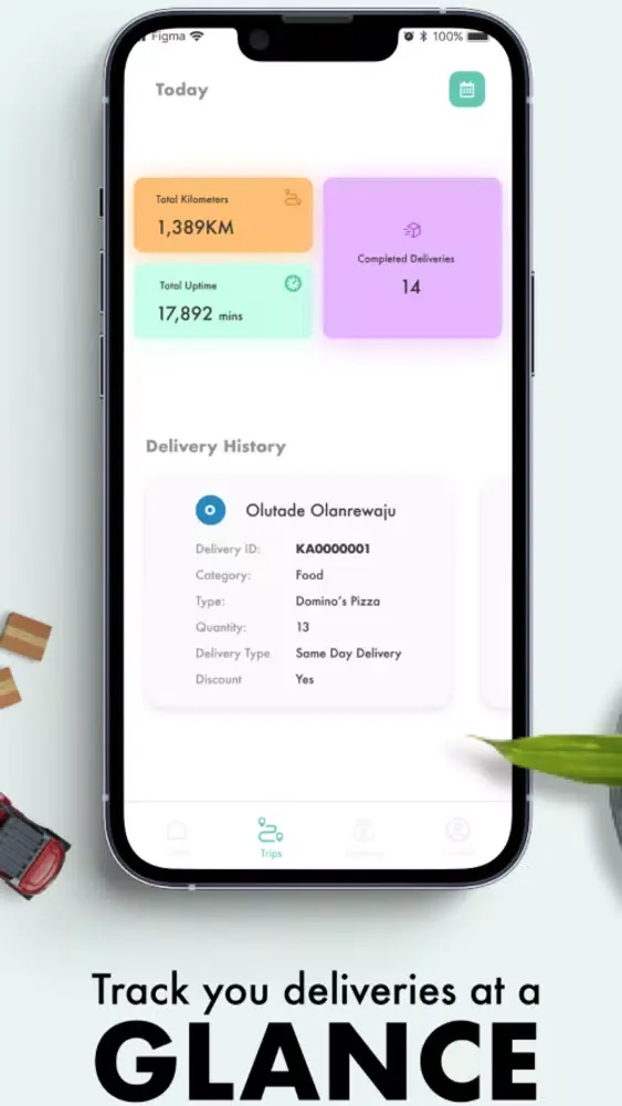 Tracnine Drivers App স্ক্রিনশট