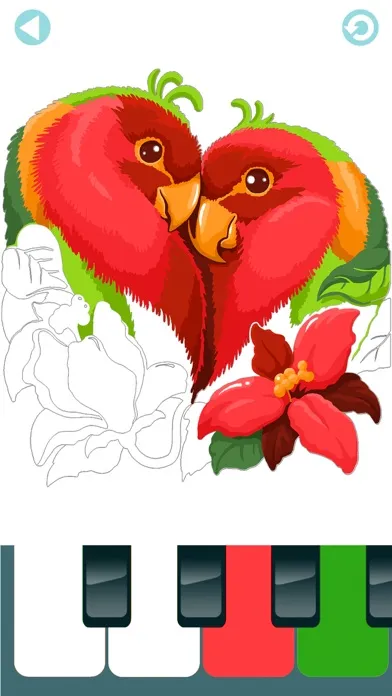 Captures d'écran de Color by Music paint by number