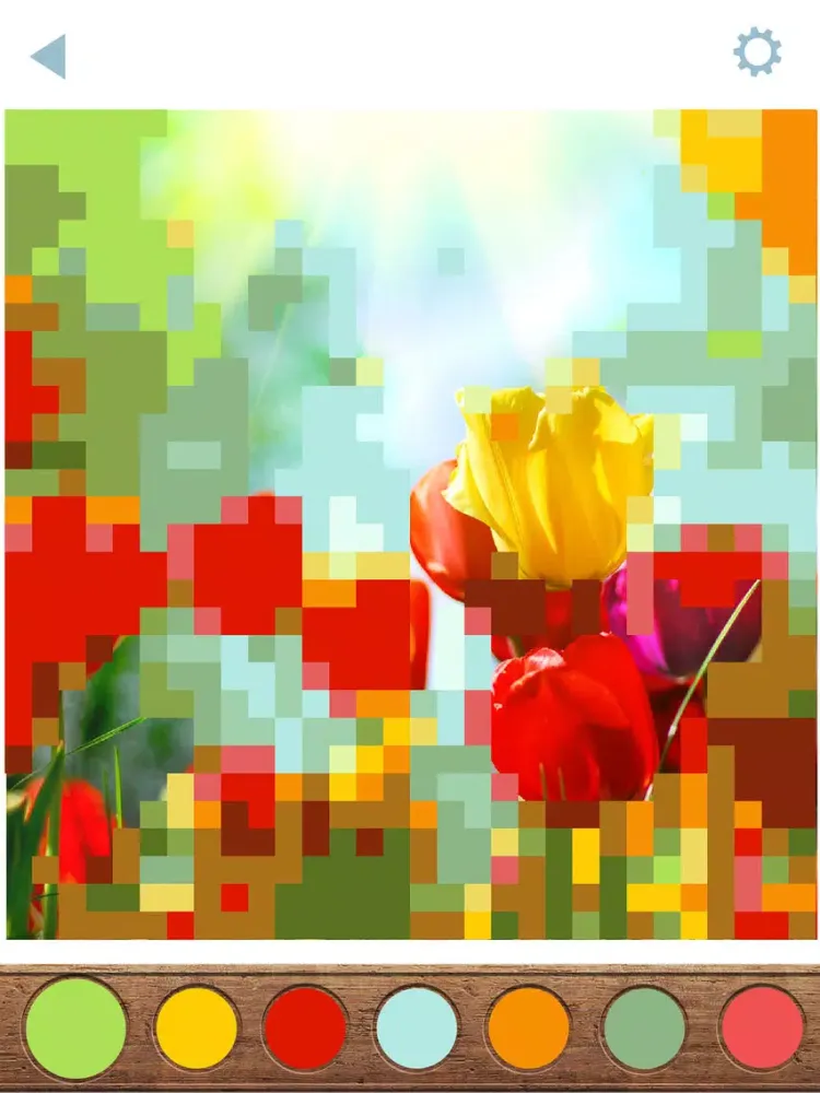 Coloring book Mosaic iPad 应用截图