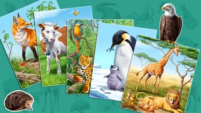 Zrzuty ekranu Puzzle games for kids: Animal