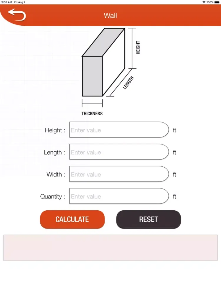 صور Concrete Calculator and Mixer iPad 