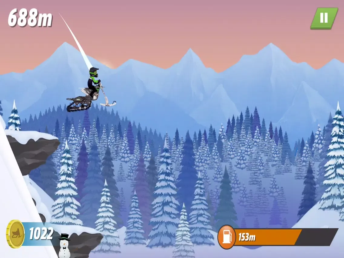 Zrzuty ekranu Arctic Cat Snowmobile Racing iPad 