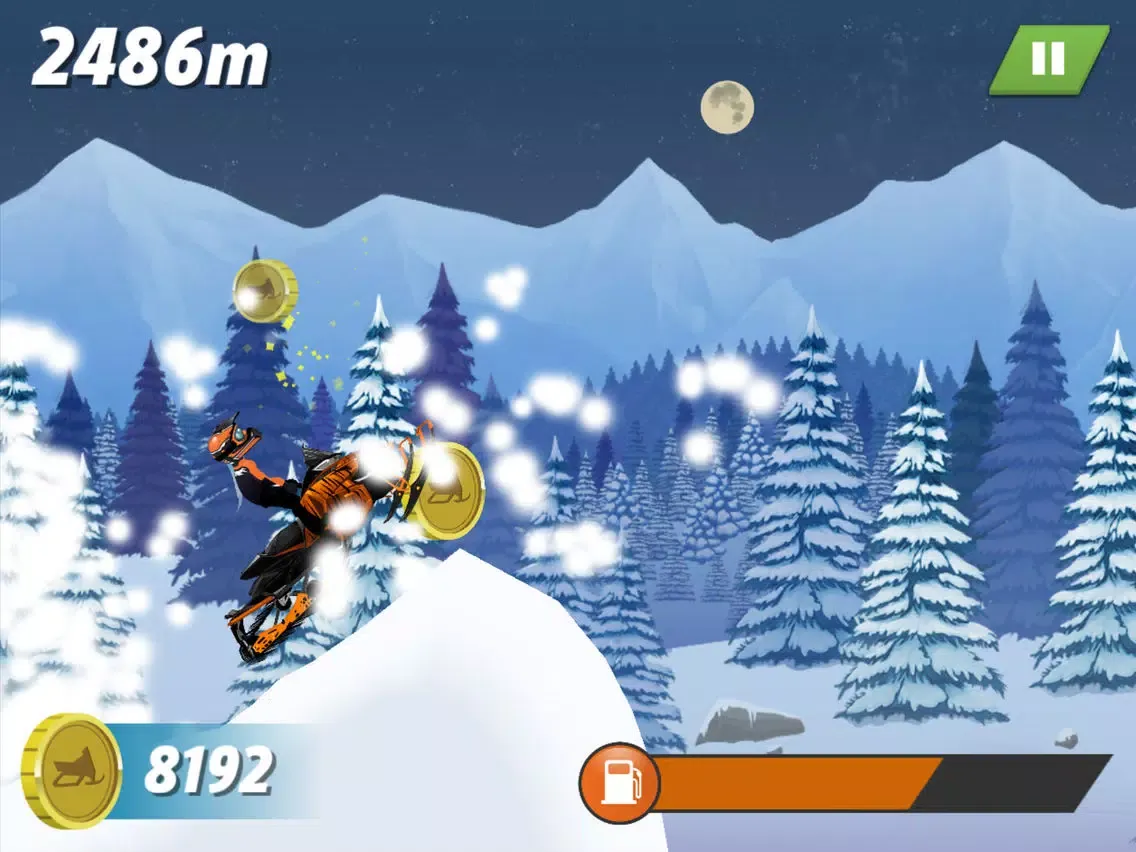 Zrzuty ekranu Arctic Cat Snowmobile Racing iPad 