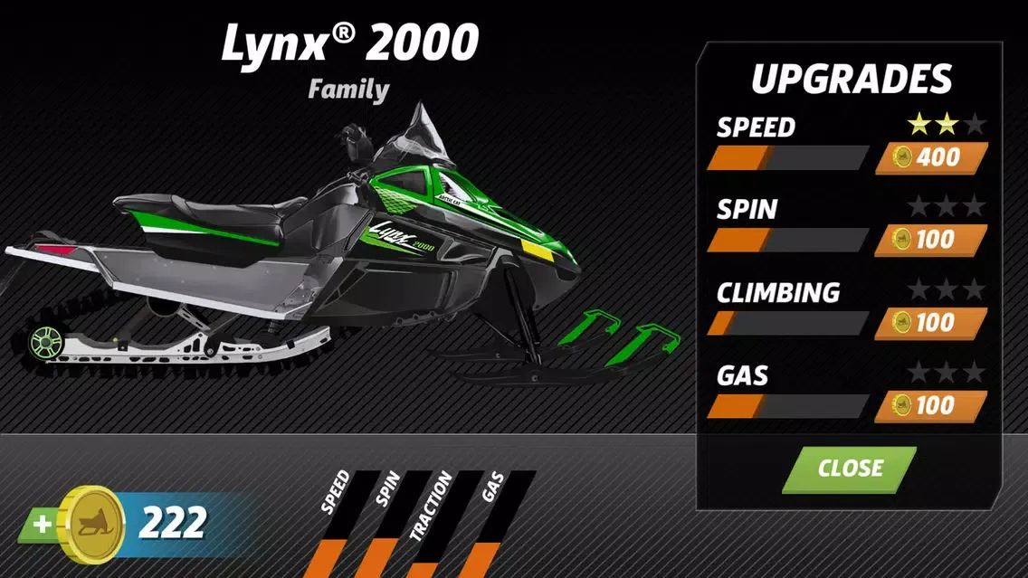 Zrzuty ekranu Arctic Cat Snowmobile Racing