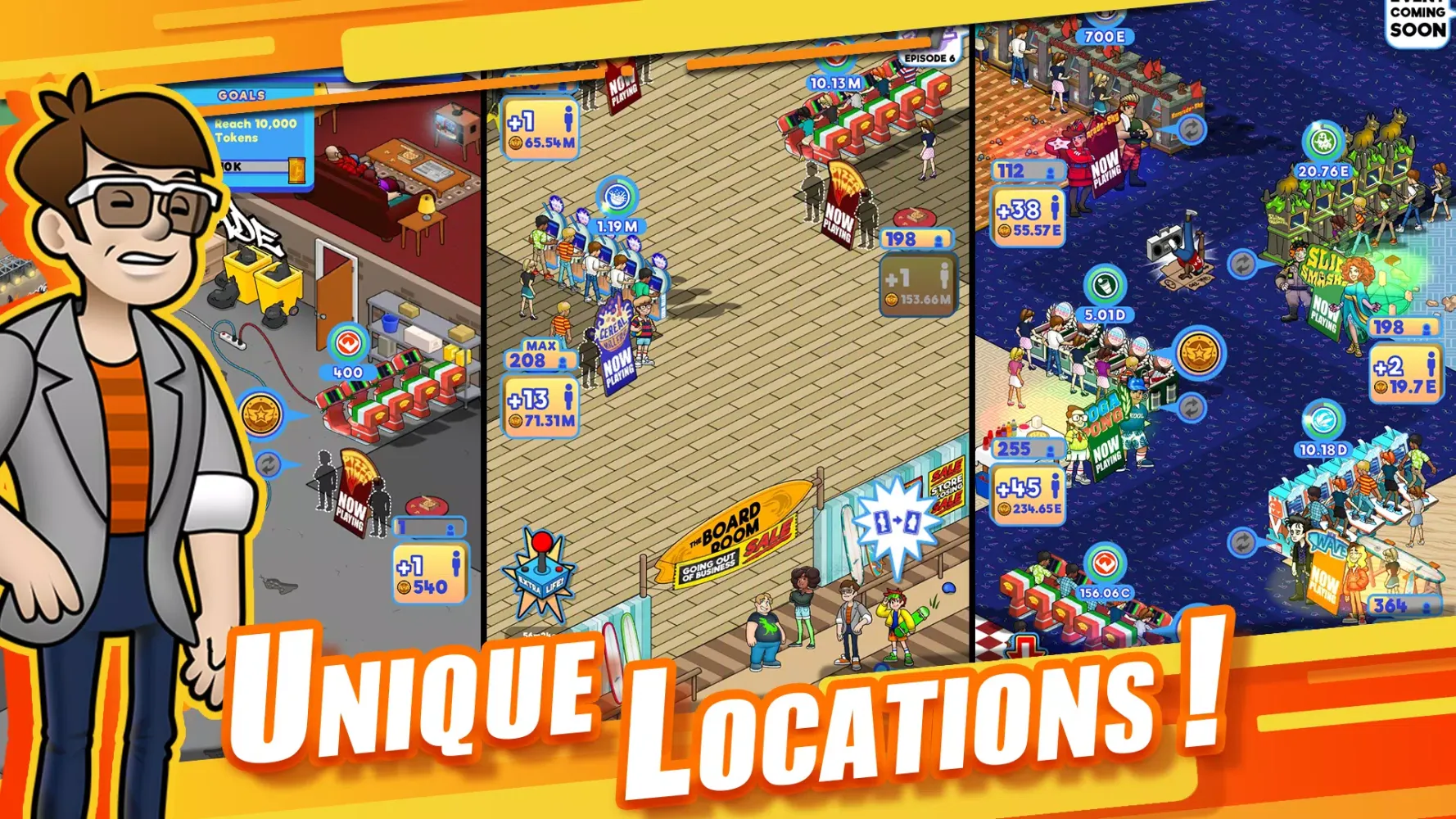 Capturas de pantalla de My Arcade Empire