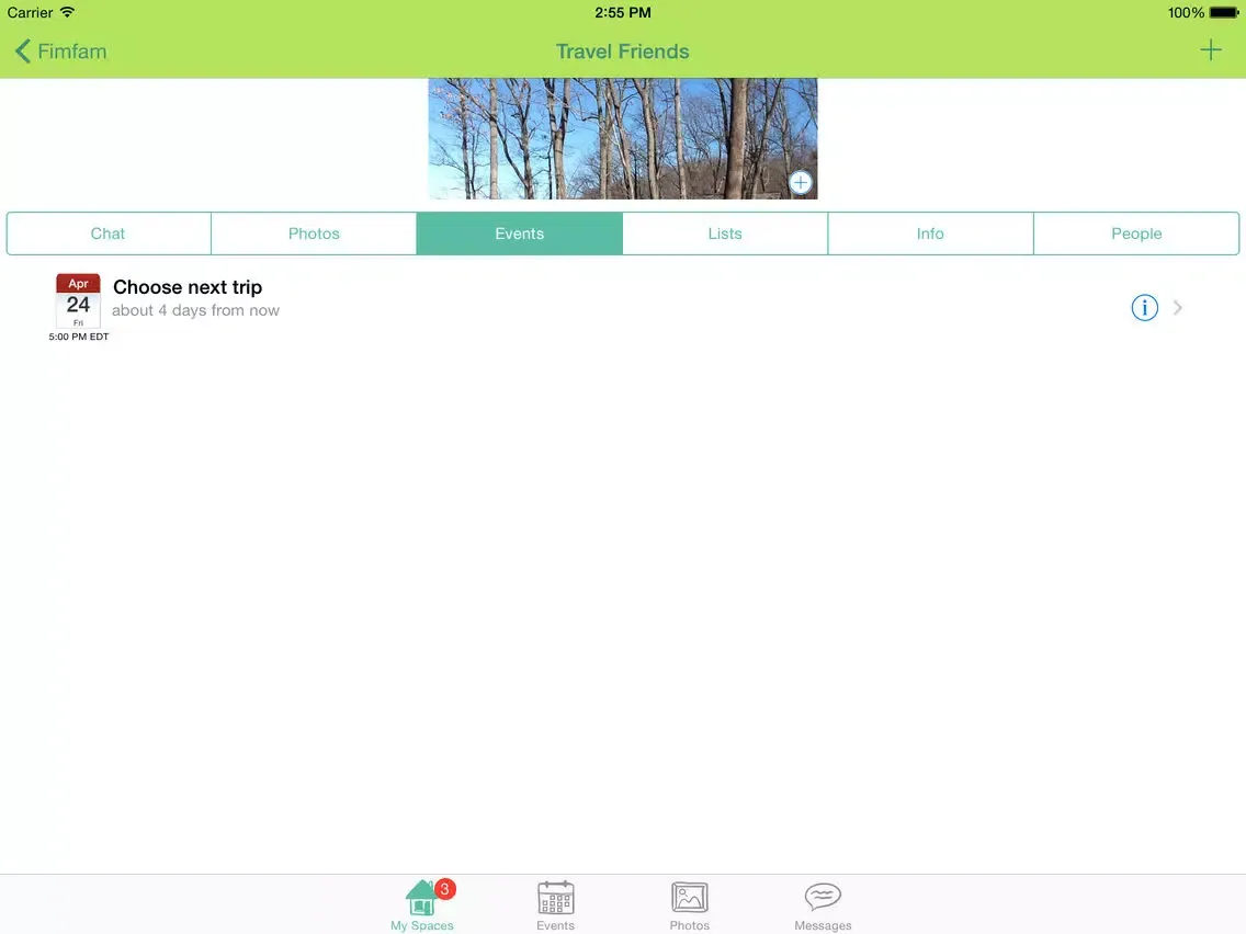 Captures d'écran de Fimfam: the private family app iPad 