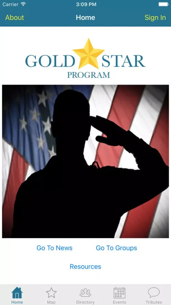 Tangkapan skrin Gold Star Program