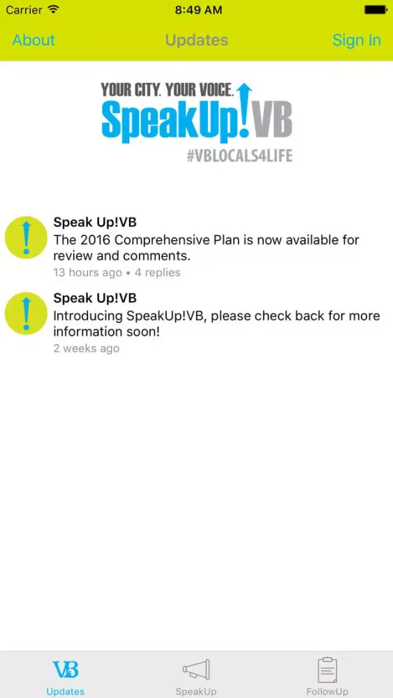SpeakUp!VB Screenshots
