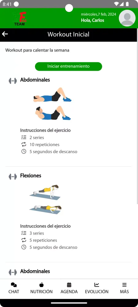 Capturas de pantalla de Fit Fat Team