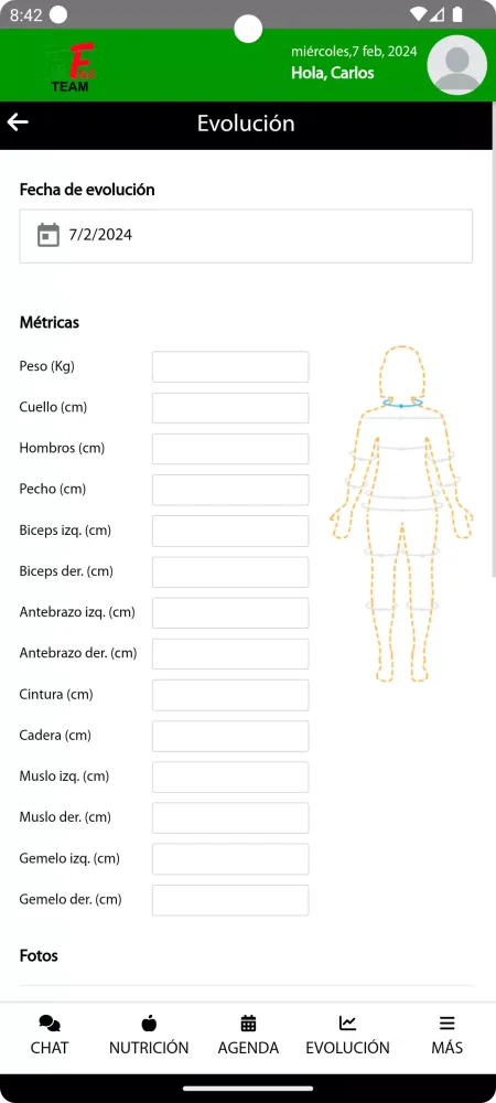 Capturas de pantalla de Fit Fat Team