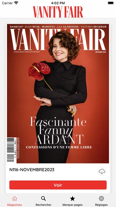 Vanity Fair Magazine France Screenshots