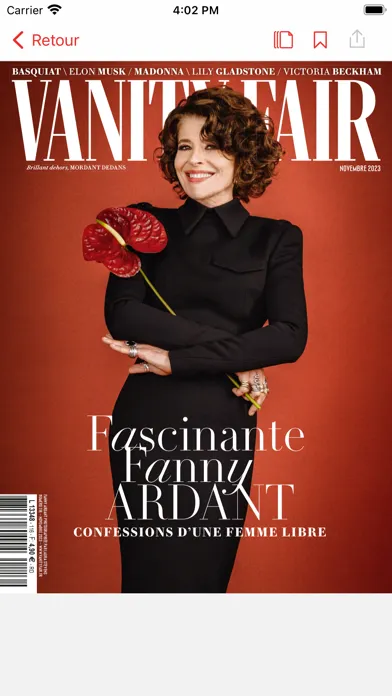 Vanity Fair Magazine France Screenshots